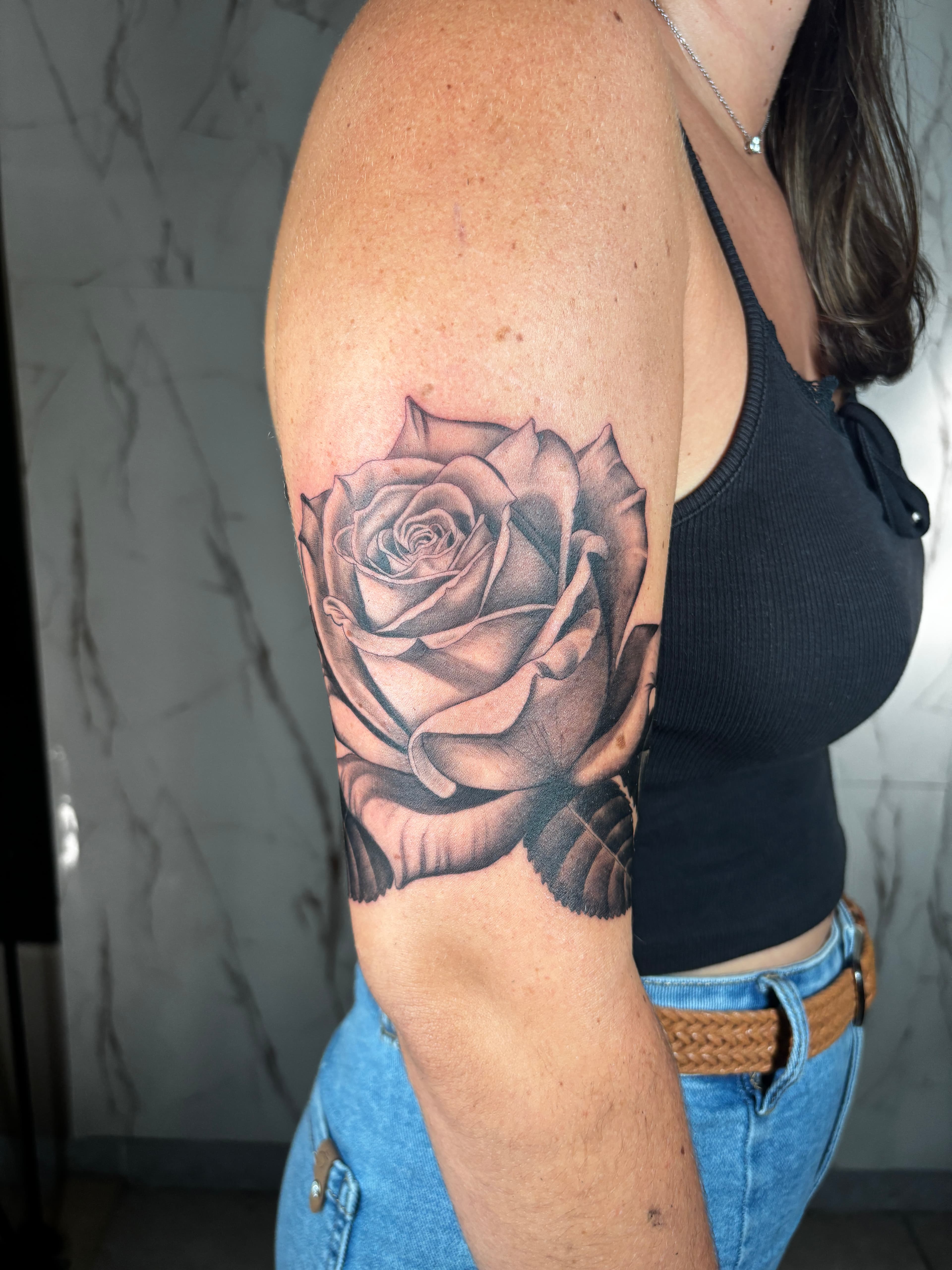 Tatouage réalisme réalisé par David chez Dodo Tattoo, Saint-Louis (La Réunion)