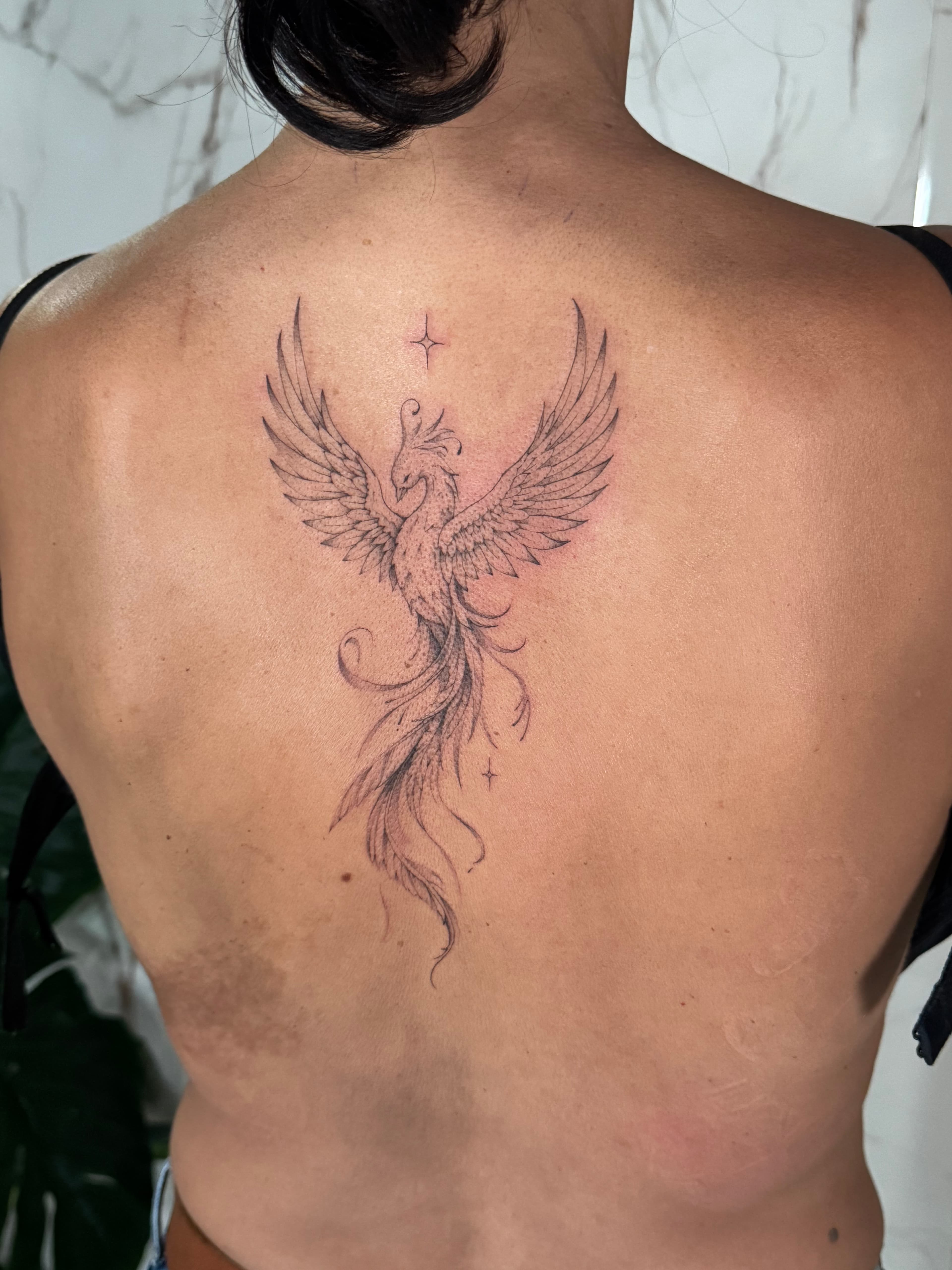 Tatouage réalisé par Mathieu chez Dodo Tattoo, Saint-Louis (La Réunion)